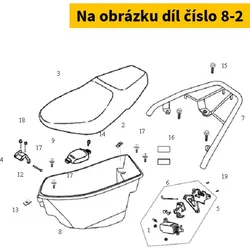 SYM Drive Caution Mark 87560-H3L-000
