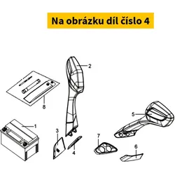 SYM Pad 88112-HMA-000