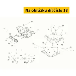 SYM R. BACK MIRROR ASSY(NO WINKER) 88115-LM1-000