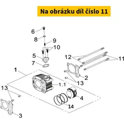 SYM CYLINDER STUD BOLT A 90031-F8A-000