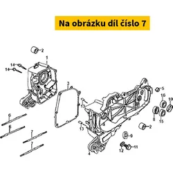 SYM B Stud Bolt7*176 90032-BE2-A00