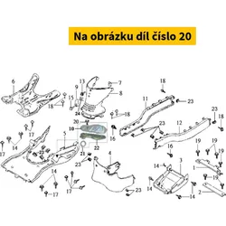 SYM Step Bar Bolt 90102-H9B-000