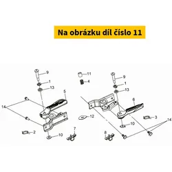SYM Step Bar Collar 90104-AGA-000
