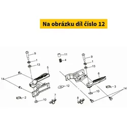 SYM Pillion Step Washer B 90105-HEA-000