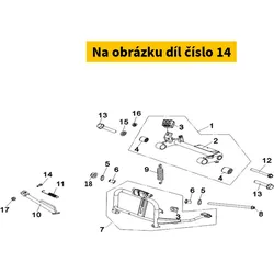 SYM SIDE STAND PIVOT SCREW 90108-FSG-000