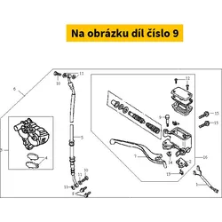 SYM Handle Lever Tivot Bolt 90114-166-006