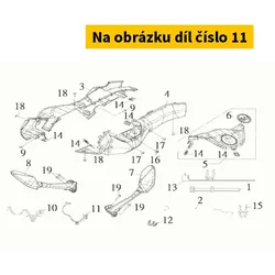 SYM Cable Clamp 90118-BD4-000