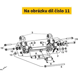 SYM Rr. Fork Pivot Bolt 90121-L6C-000
