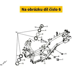 SYM Rear Fork Pivot Bolt 90121-M9Q-000