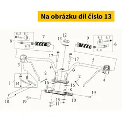 SYM Steering Stem Nut Washer 90503-TL1-000