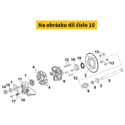 SYM Rr. Axle Washer 90504-TL1-000