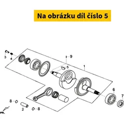 SYM Woodruff Key 14x4x4 90701-HB6-010