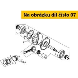 SYM Radial Ball Bearing Tmb207c3 91001-F6A-300