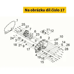 SYM Radial Ball Bearing 6906zcm 91001-TLA-000