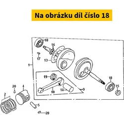 SYM Radial Ball Brg. 63/22 91002-M8Q-000