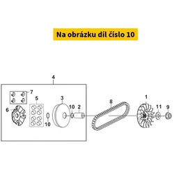 SYM Oil Seal 91203-LX1-000