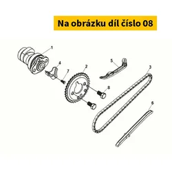 SYM Hex Bolt 6*8 92101-06008-0A