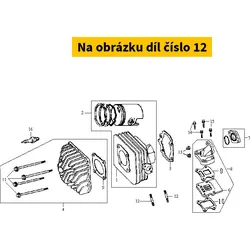 SYM Flange Bolt 6x28 Stud 92700-06028-1B