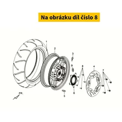 SYM Pan Screw 5*12mm 93500-05012-0A