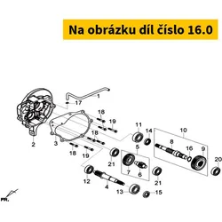 SYM Ex. Circle Clip 22mm 94510-22000