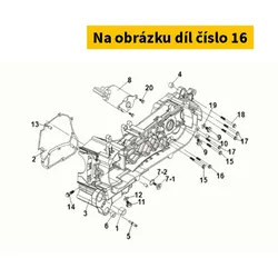 SYM Sh. Flange Bolt 8*60 95701-08060-00