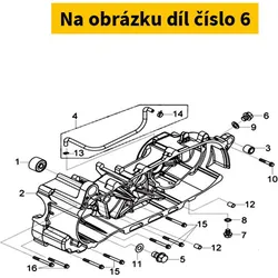 SYM SPECIAL BOLT 8mm 95701-10012-00