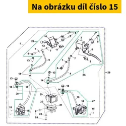 SYM Brake Pump Bolt 8*35 95801-Z5C-900