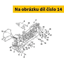SYM Sh. Flange Bolt 96001-06012-08-L1
