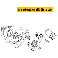 SYM Bolt Flange M6x22-Zn.D 96001-06022-08