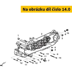SYM Sh. Flange Bolt 6*120 96001-06120-00