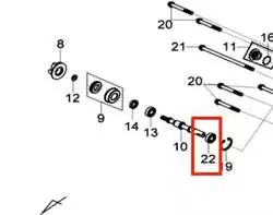 SYM Radial Ball Bearing 6000 96100-60000
