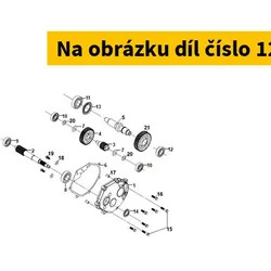 SYM Bearing Ball Radial 6203 96100-62033-00