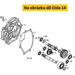 SYM Rad.Ball.Brg 6204t/C3 96100-62043-00