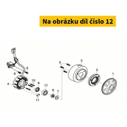 SYM Radial Ball BRG. 6001LUC3 96140-60013-00