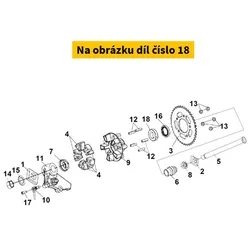 SYM Radial Ball Brg. 6007uu 96150-60070-10