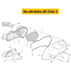 Piaggio Air filter element APRILIA SR 125-150 2T E1 1999-2001 AP81029430P