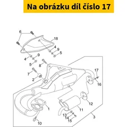 Piaggio Stainless Cap Nut M6 AP8150474