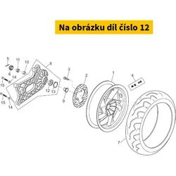 Piaggio Bearing 6303-2rs1 AP8152402