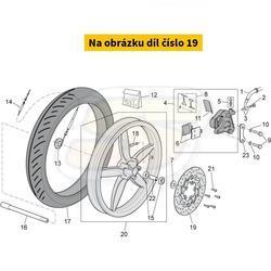 Brake disc front APRILIA Scarabeo 50-100 1998-2020 AP8213381