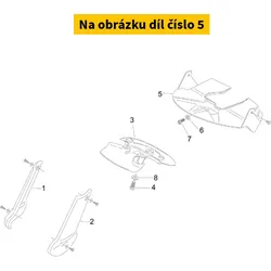 Derbi Vorderes Spritzschutz AP8226342