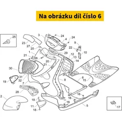 Piaggio Fu?Brett. Grau AP8238853