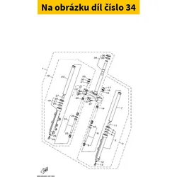 Yamaha Under Bracket Comp B6HF24031000