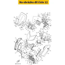 Yamaha Reinforcement 1 BKAF84270000