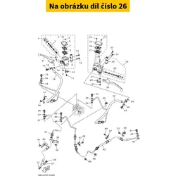 Yamaha Lever 1 BKAH39120000