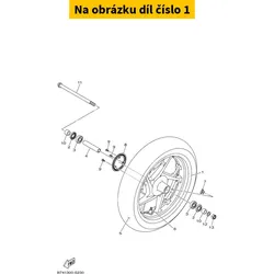 Yamaha Cast Wheel Front BL2F51602000