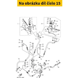 Yamaha Hose, Brake 1 BLSF58720000