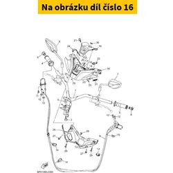 Yamaha Cover, Handle Uppe BLSF61430000