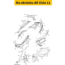 Yamaha Cover, Taillight BLSH47160000