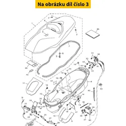 Yamaha Seat Cover Comp. BMKF470F0000