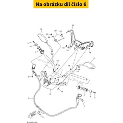 Yamaha Throttle Wire Assy 1 BMKF63010000